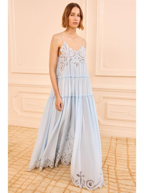 Filippa Lace Applique Gown