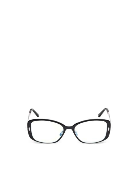 geometric frame glasses