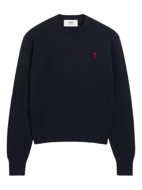 Ami De Coeur wool crew-neck sweater