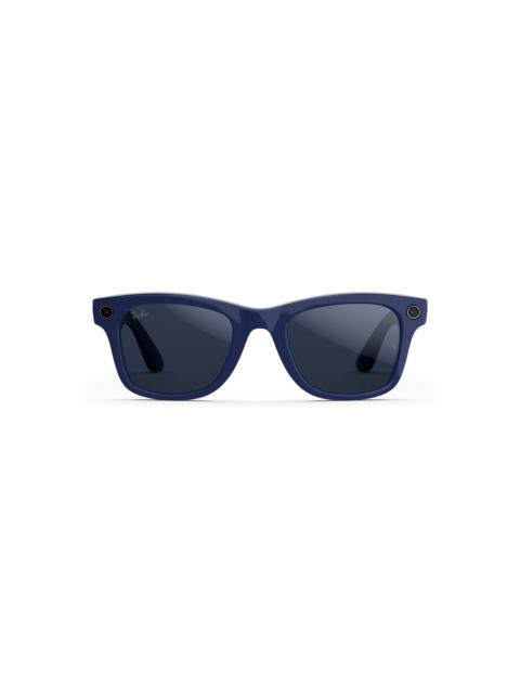 Ray-Ban Meta Wayfarer (Gen 2) Shiny Cosmic Blue Transitions® Sapphire Lenses