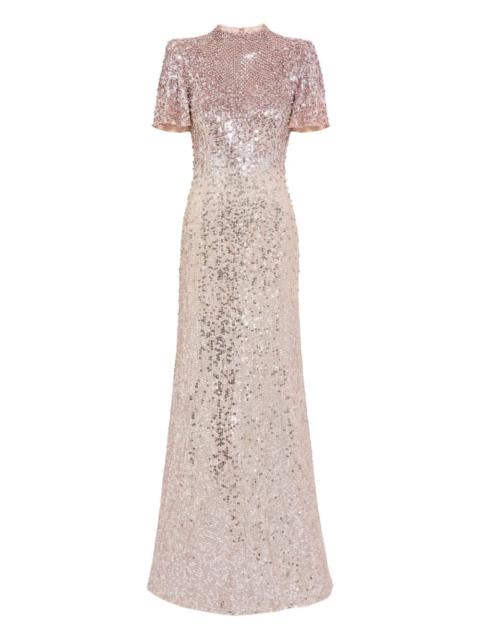 Jourdain sequin-embellished gown
