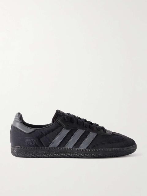 adidas gazelle silver green womens Adidas Originals Samba OG (Core Black/Grey Five) Reflective Men's Shoes  IE9133