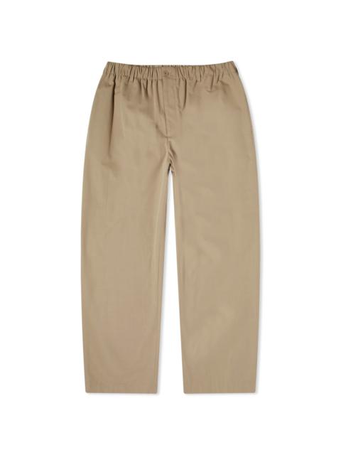 Gucci Logo Heavy Poplin Trousers