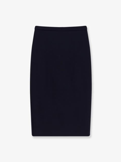 Mxmotre Stretch Virgin Wool Skirt