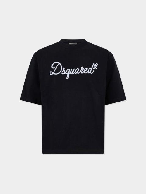 DSQUARED2 EMBROIDERED LOOSE FIT T-SHIRT