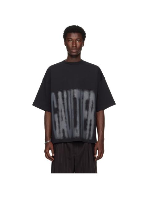Black 'The Gaultier' Boxy T-shirt