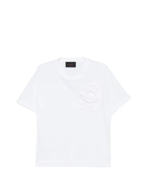 Fitted Pressed Rosette T-Shirt