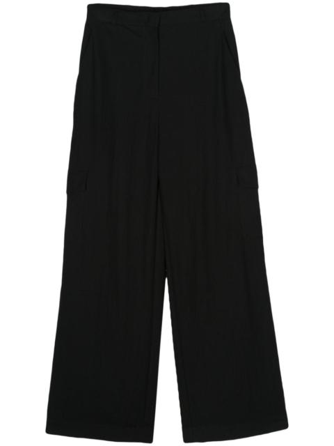 straight-leg cargo trousers