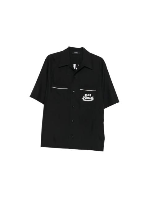 AMIRI Club Camp Shirt Black