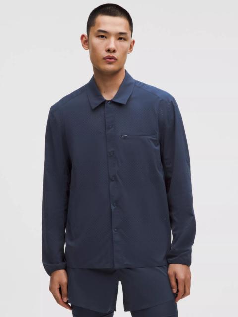 Perforated Running Overshirt