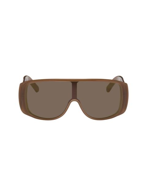 Brown Mask Sunglasses