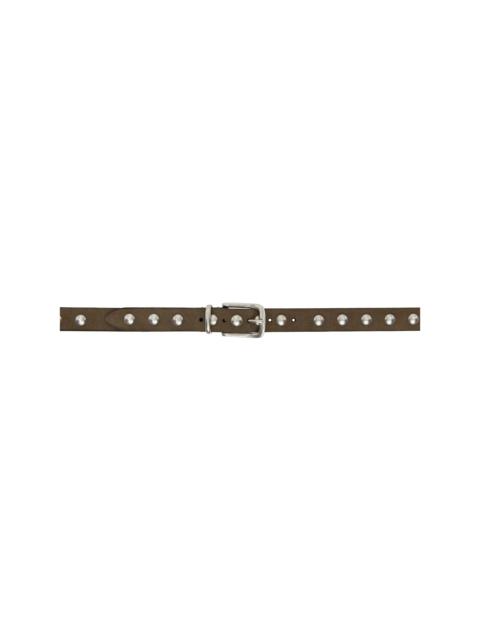 Taupe Stud Belt