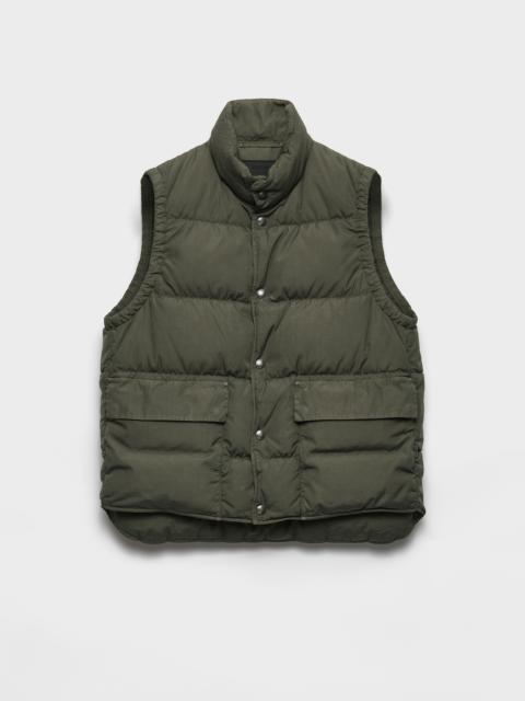 Cotton down vest