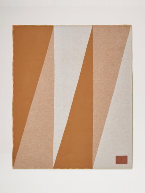 Colour Block Blanket
Teak & Cream Lambswool