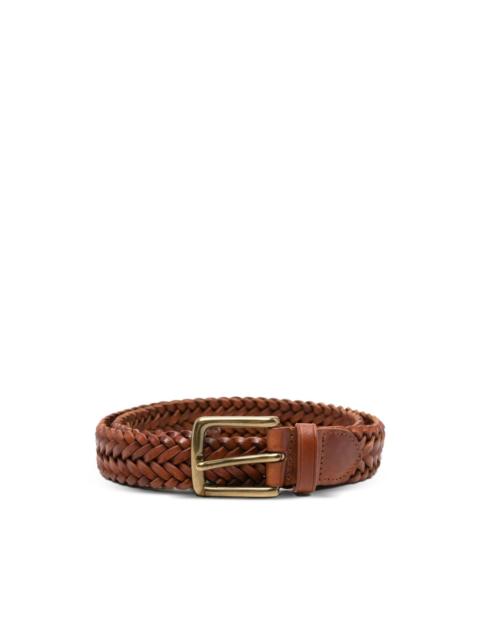 woven buckle belt