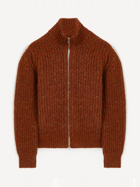 Loose Ends Tweed Yarn Cardigan