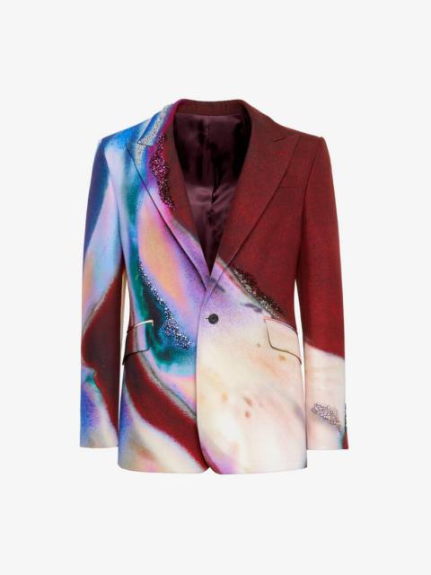 【送料&関税込】Alexander McQueen Multicolor Tweed Blazer Alexander McQueen chain-embellished Blazer | Black | FARFETCH