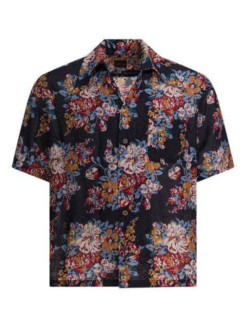 floral pocket shirt