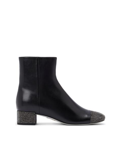 40mm Bonien crystal-embellished ankle boots