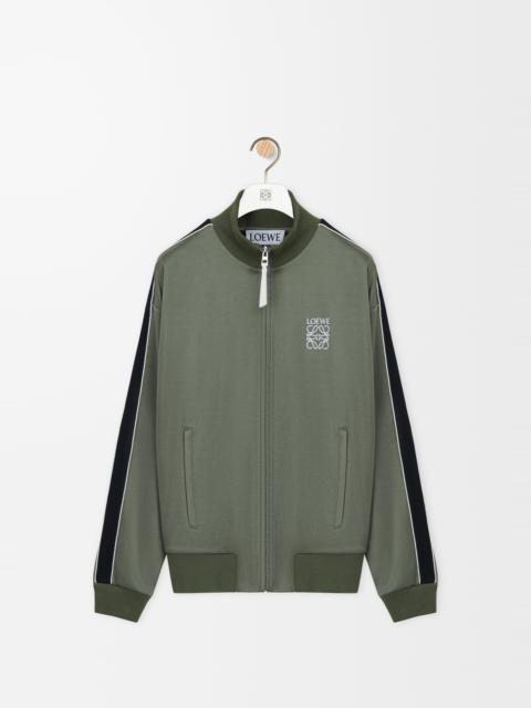 Tracksuit jacket in technical jersey