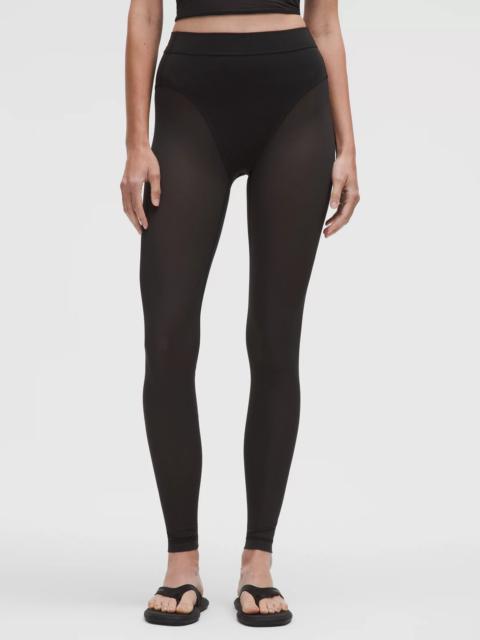 Nulu High-Rise Mesh-Leg Tight 28"