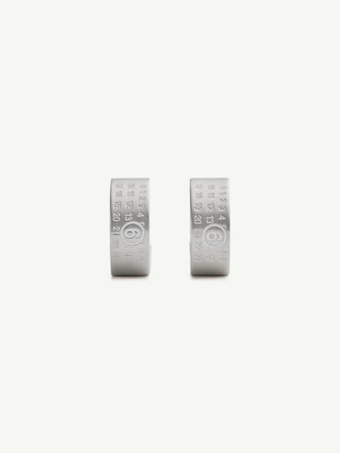 Numeric earrings