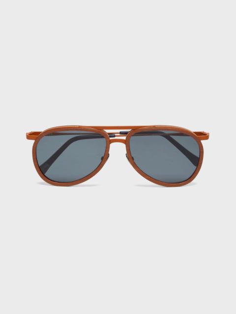 Unisex Wood Sunglasses Solid - VBQ x Shelter
