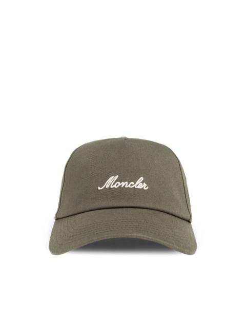 logo-embroidered baseball cap