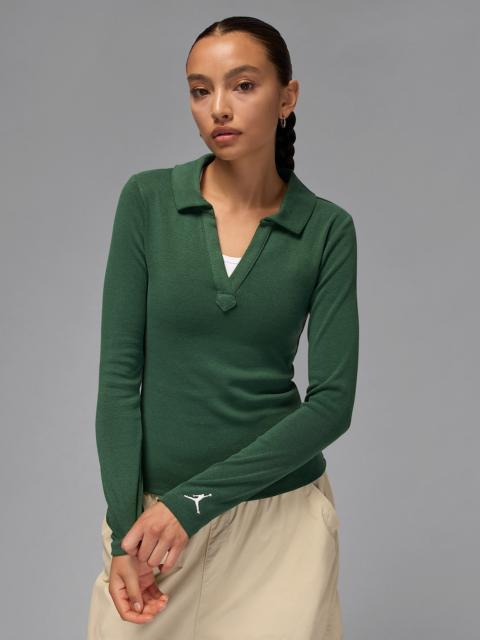 Jordan Women's Long-Sleeve Knit Top