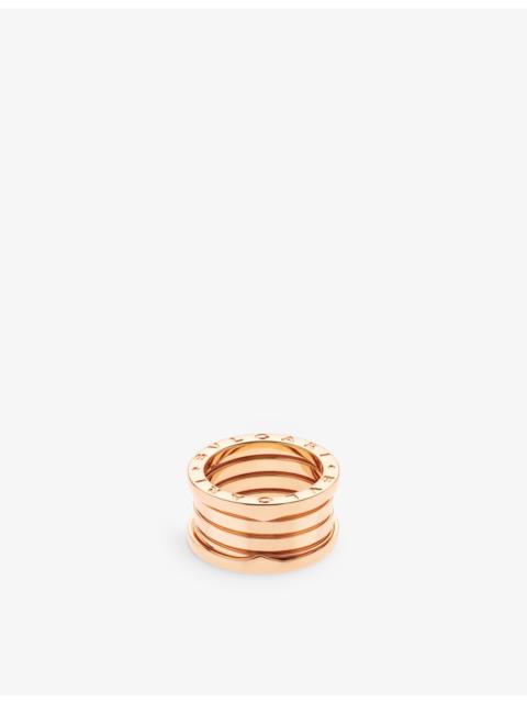 B.zero1 four-band 18ct rose-gold ring