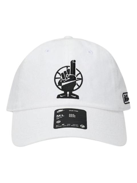 Nike Club CHBL Cap 'White Black' IF0209-100