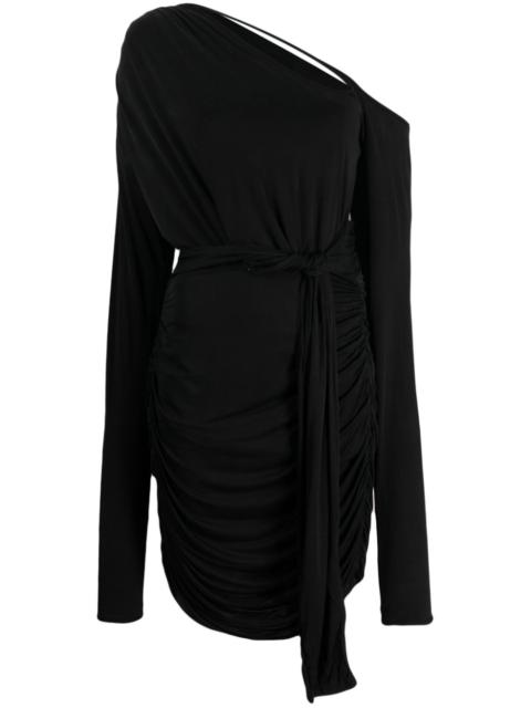 Asimi asymmetric cut-out minidress