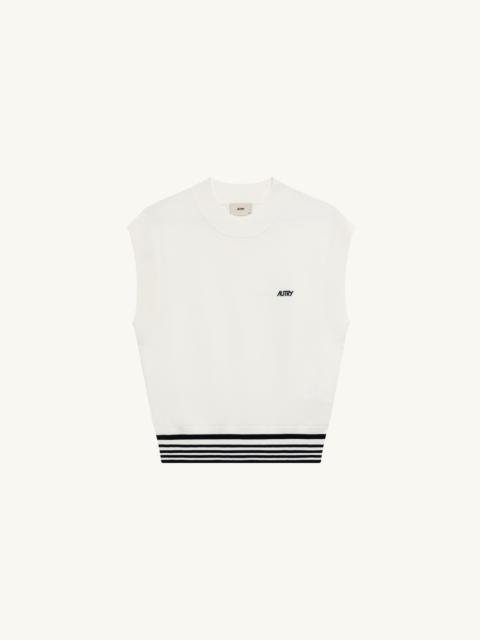 KNITTED VISCOSE TOP WOMAN