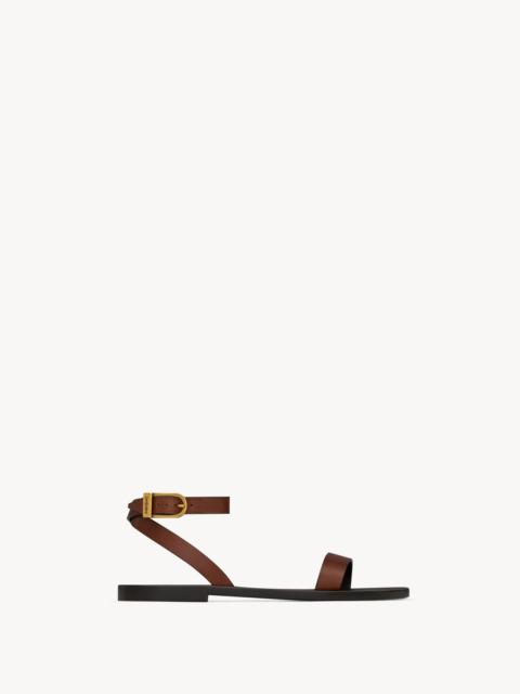 SAHARA SANDALS IN SMOOTH LEATHER