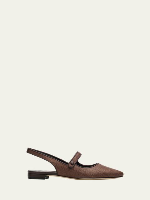 Campari Mary Jane Slingback Flats