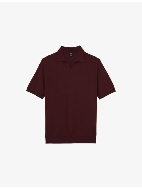 Duchie Open-Collar Merino-Wool Polo