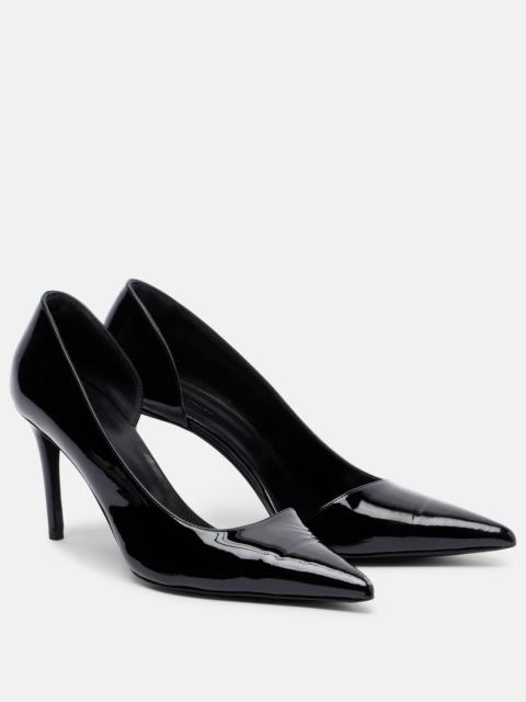 Jett D'Orsay 85 patent leather pumps