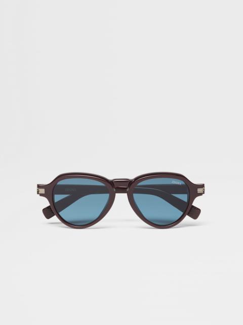 MUST VIOLET ACETATE SUNGLASSES
