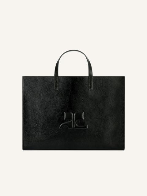 HERITAGE AC NAPLACK LEATHER TOTE BAG