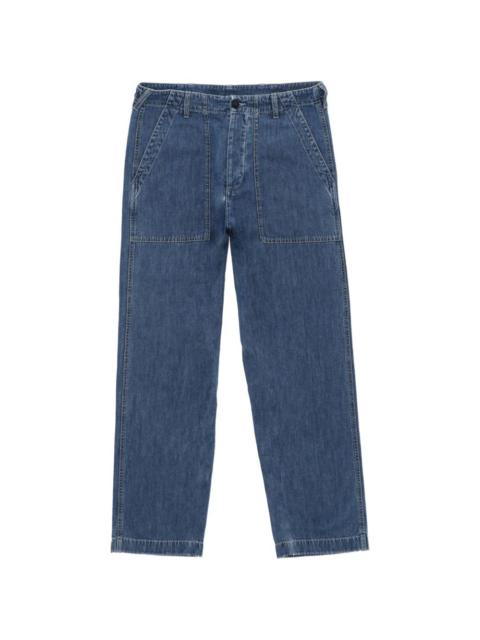 Newfatigue patch-pocket jeans