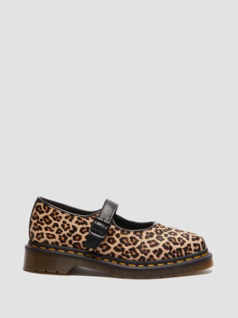 Elphie Leopard Mary Jane Shoes