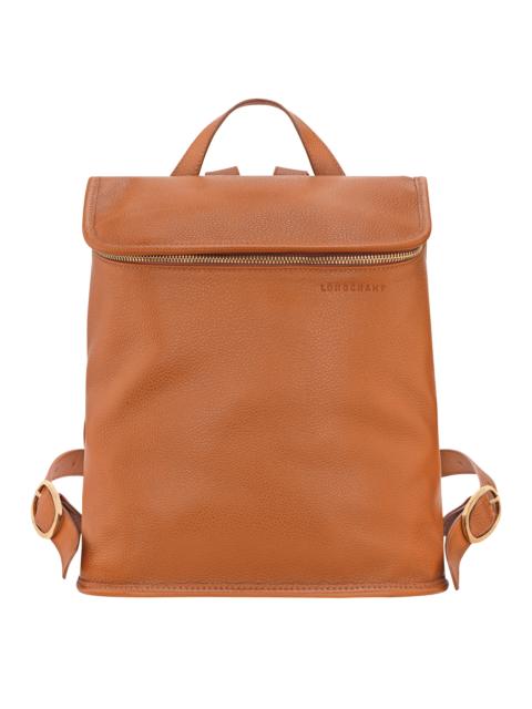 Le Foulonné M Backpack Amber - Leather