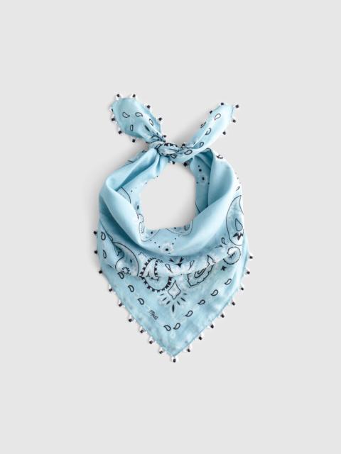 Beaded Bandana in Cotton Blend