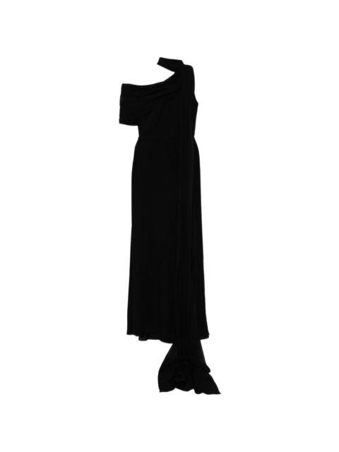 silk maxi dress