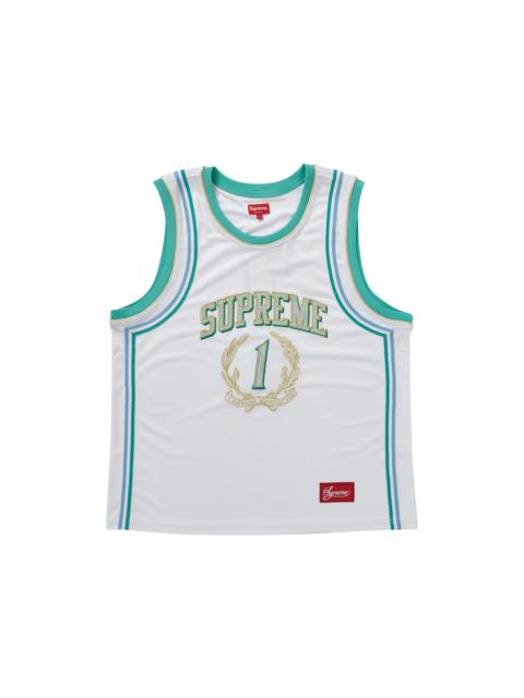 Supreme Campioni Basketball Jersey White