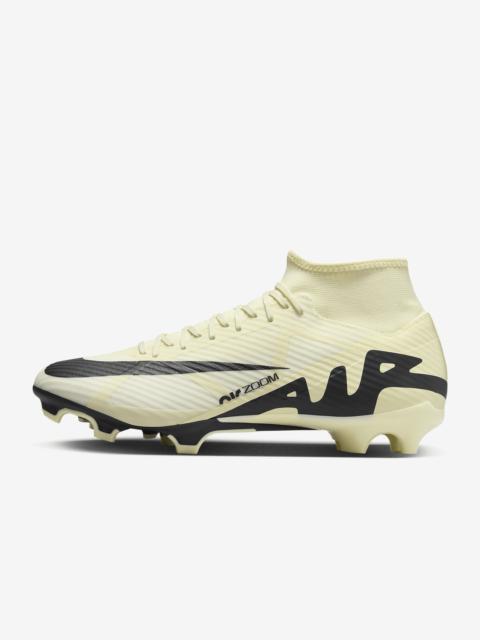 Nike Men's Mercurial Superfly 9 Academy Multi-Ground High-Top Soccer Cleats