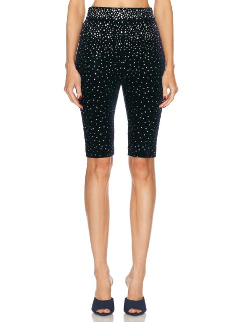 Crystal Velvet Short