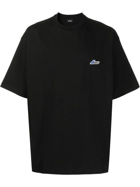logo-patch cotton t-shirt