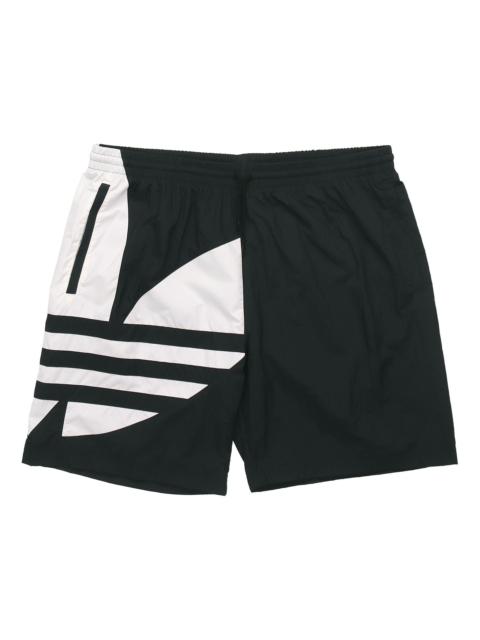adidas originals Big Trefoil Track Shorts 'Black' FM9900