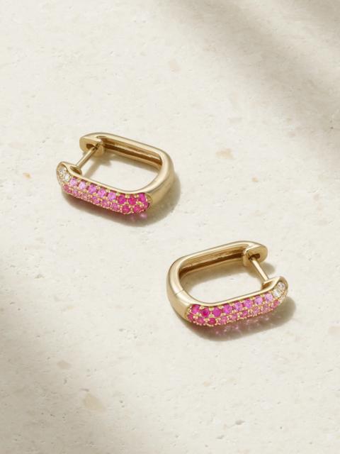 14-karat Gold Sapphire Earrings